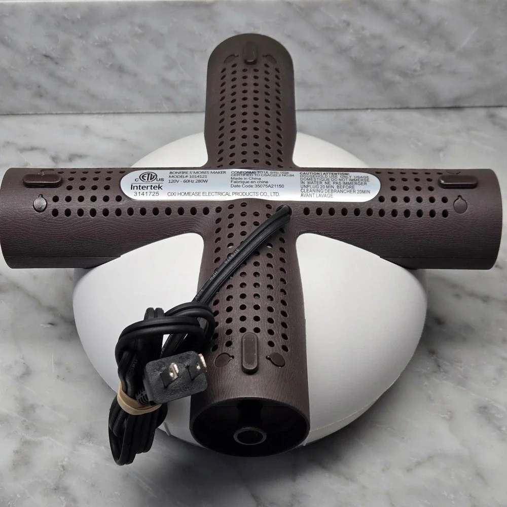 Sharper Image Flameless‎ Marshmallow Smores Maker with Four Forks, Easy Cleaning